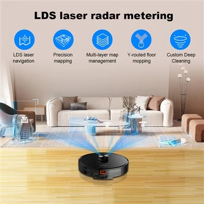 Aspirador de robô LiDAR